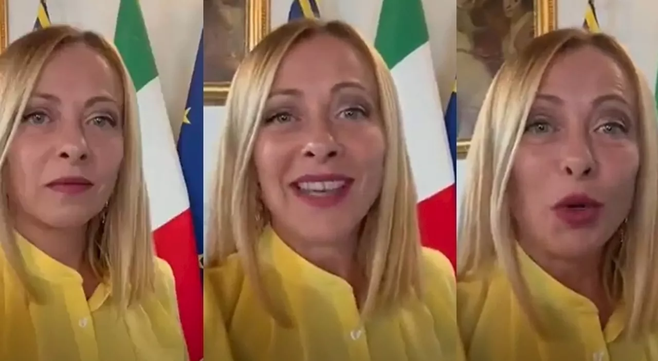 Ironia Giorgia Meloni: «Rieccomi a Palazzo Chigi, richiamate tutte le unità»