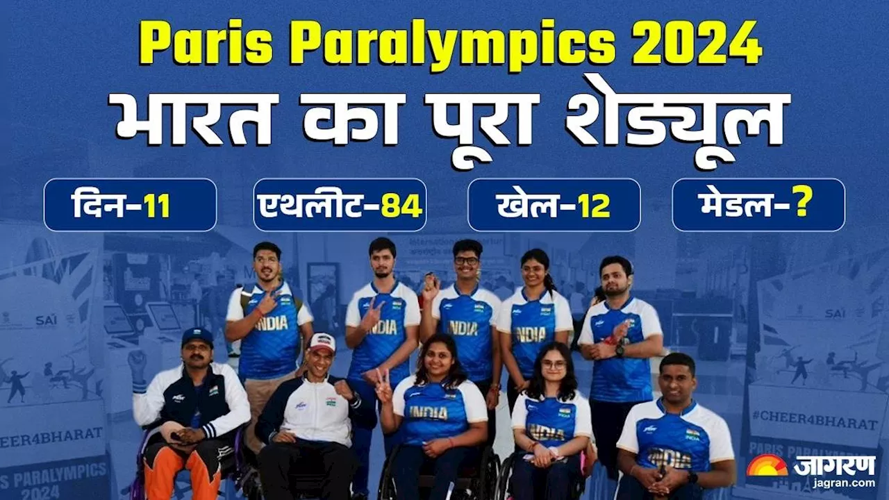 Paris Paralympics 2024: 28 अगस्त से पैरालंपिक खेलों की शुरुआत, एक क्लिक में जानें भारत का पूरा शेड्यूल