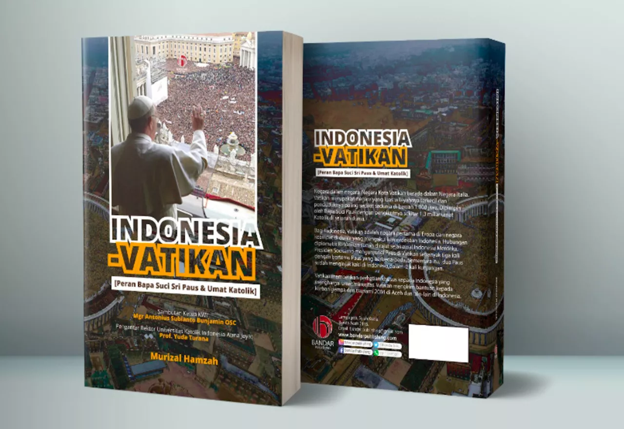 Penerbit di Aceh Terbitkan Buku tentang Bapa Suci Sri Paus dan Pusat Agama Katolik di Vatikan