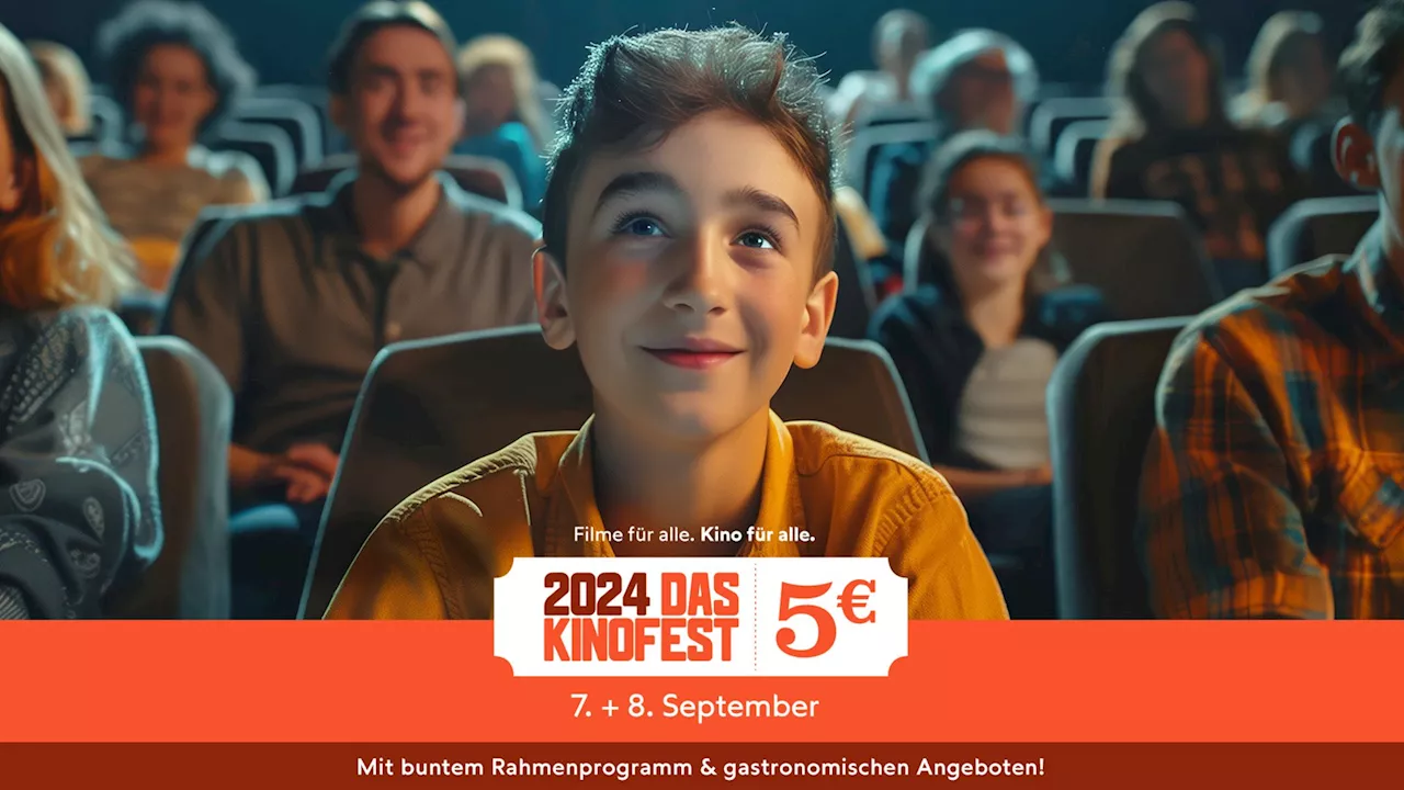 Mega-Deal: Kinotickets für je 5 Euro – das Kinofest 2024 lockt mit Top-Filmen