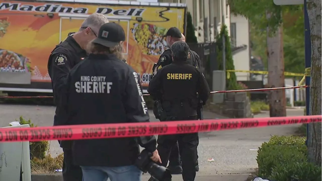 Man dies after being shot near Metro bus in SeaTac, suspect still at large