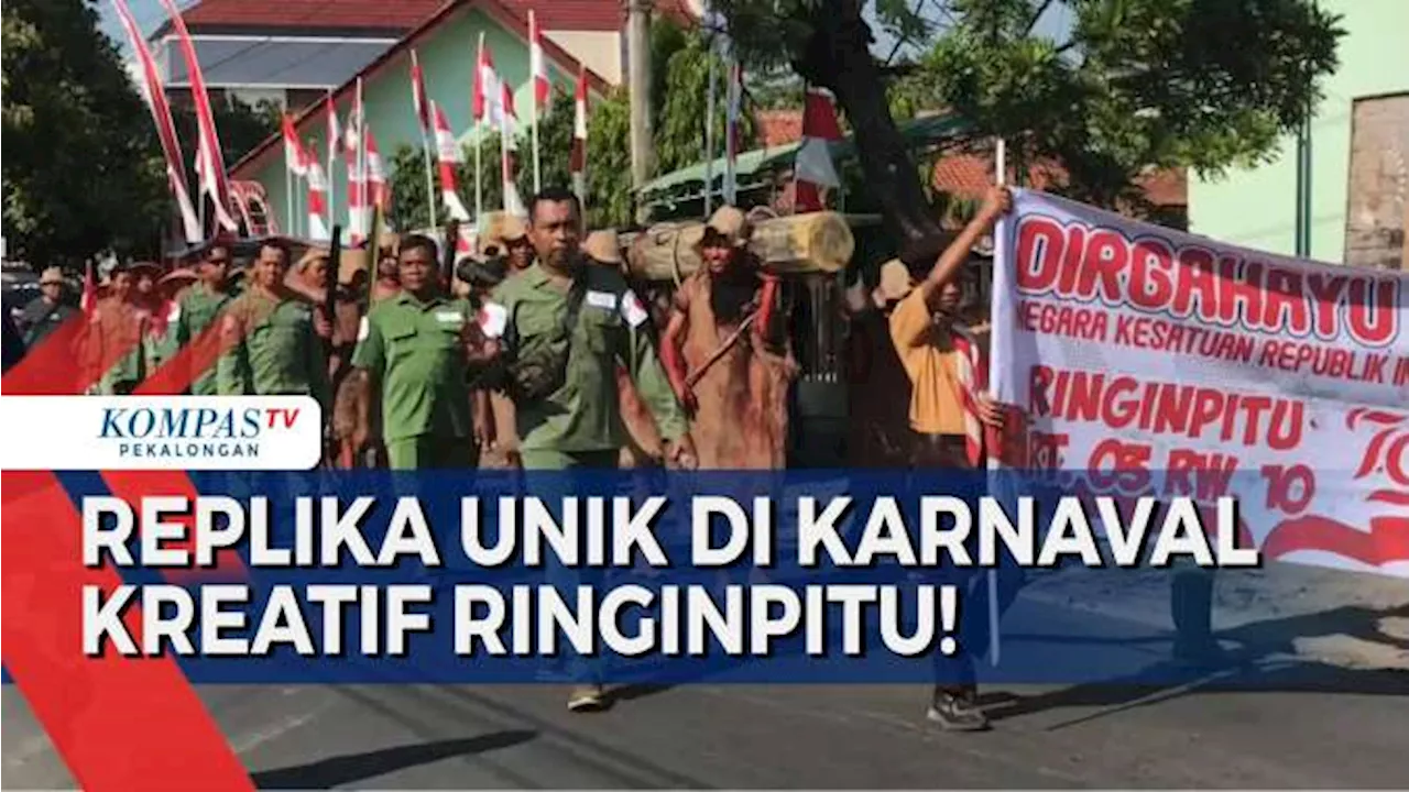 Warga Dukuh Ringinpitu Gelar Karnaval Meriah untuk HUT RI