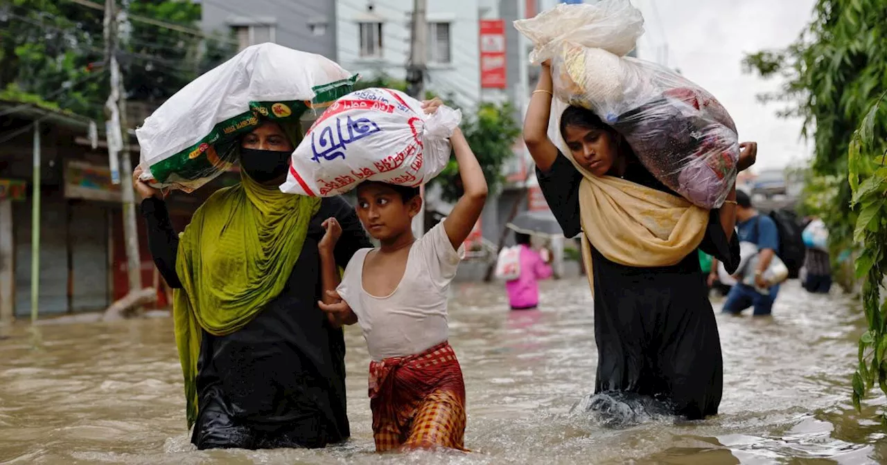 'Wir hassen Indien': Warum Neu-Delhi am Hochwasser in Bangladesch schuld sein soll