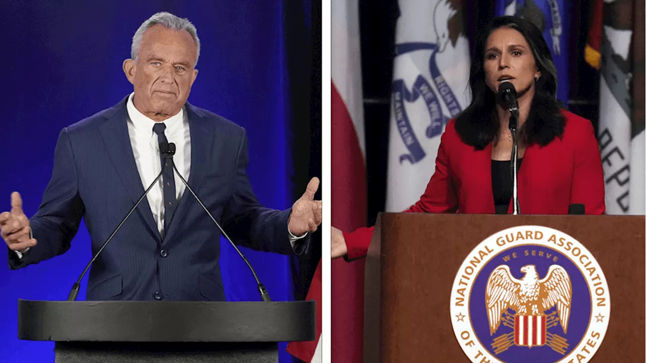 Robert F. Kennedy Jr. and Tulsi Gabbard join Donald Trump's transition team