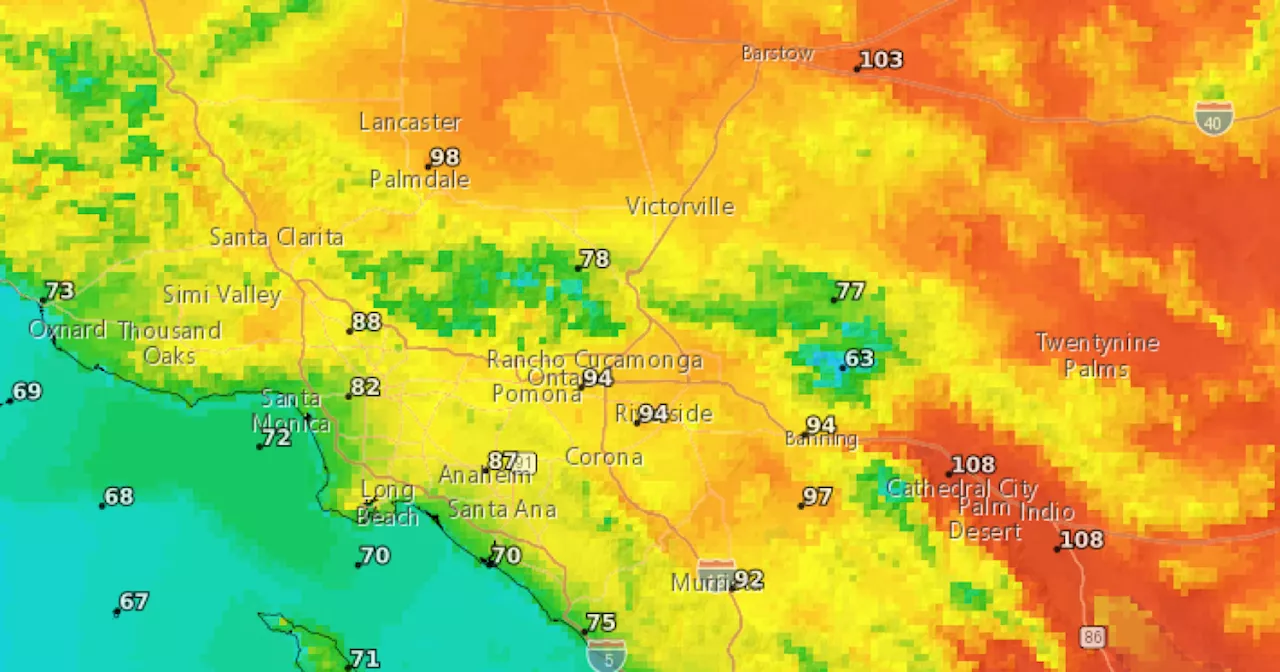 Your SoCal weather report for Tuesday, Aug. 27: Slightly cooler on the coasts, warmer for deserts