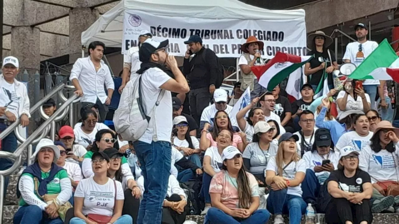 &quot;Reforma Judicial termina con la autonomía de jueces&quot;: trabajadores del PJF