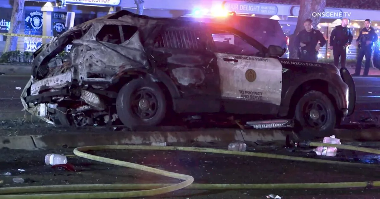 Police pursuit leads to deadly crash in San Diego, killing officer and suspect