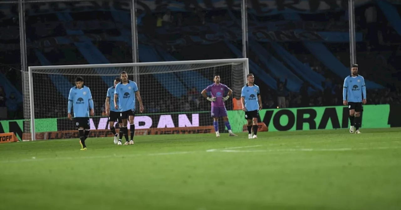 Belgrano: noche para el olvido para jugadores y DT