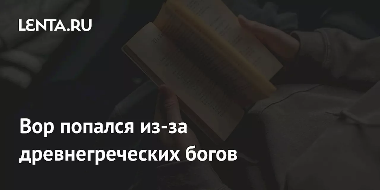 Вор попался из-за древнегреческих богов