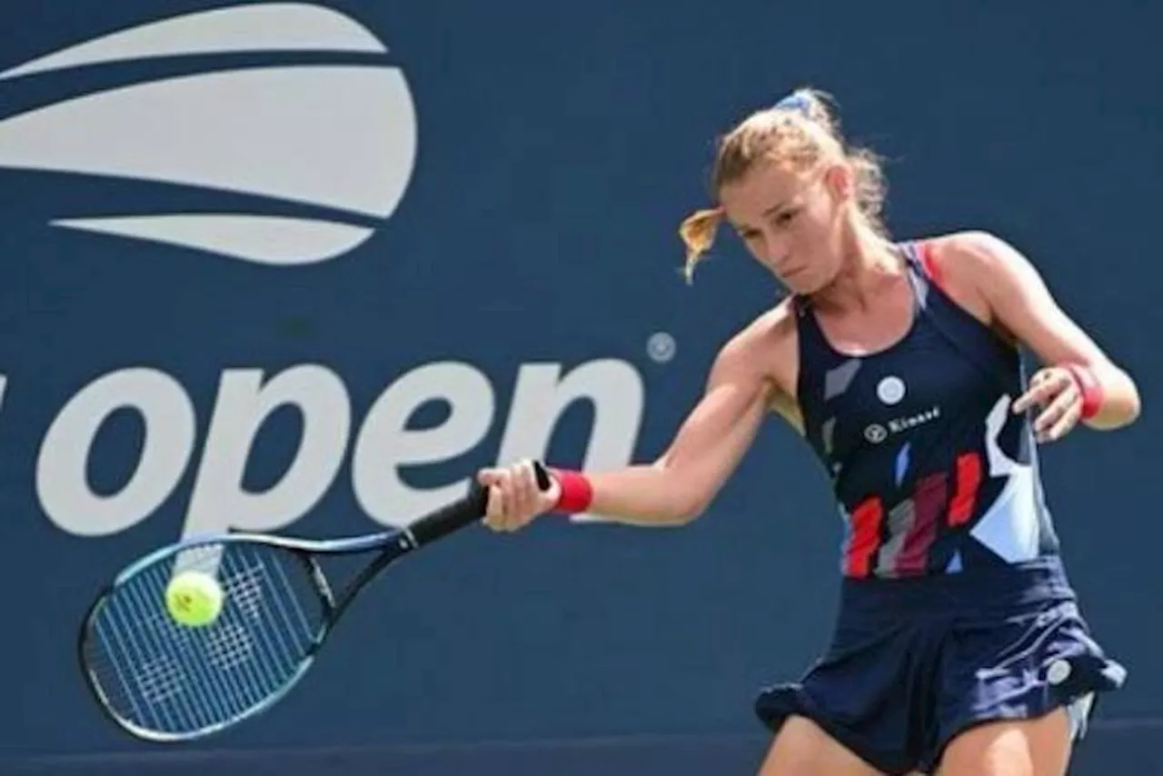 Jessika Ponchet qualifiée pour le deuxième tour de l'US Open, sa première victoire en Grand Chelem