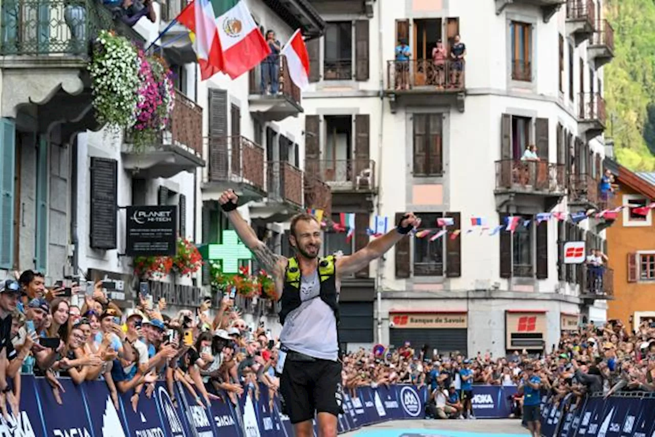 Thibault Marquet a survolé la TDS ce mardi à l'UTMB