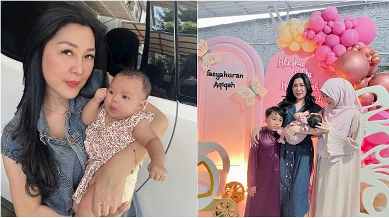 6 Potret Ibunda Larissa Chou Momong Baby Alesha Sang Cucu, Dipuji Awet Muda