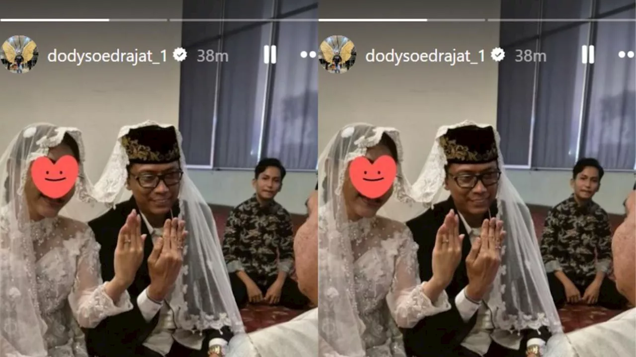 Doddy Sudrajat Ayah Mendiang Vanessa Angel Menikah Lagi, Pamer Momen Akad Nikah di Instagram Stories