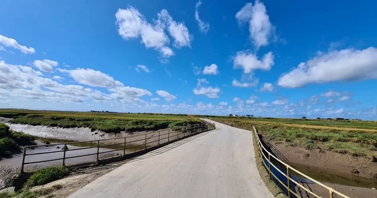 Unique tidal road completely underwater twice a day given new lease of life