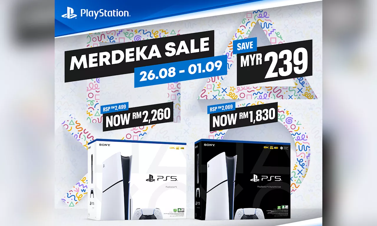 PlayStation 5 Slim Consoles Now Start From RM1,830 As Part Of Merdeka Promo