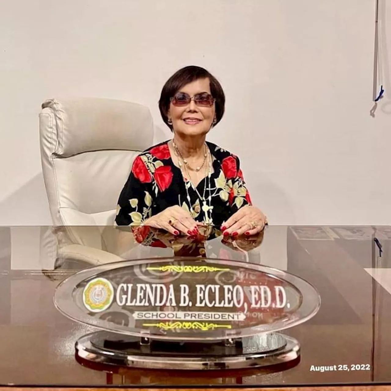 Former Dinagat Islands Gov. Glenda Ecleo, 87