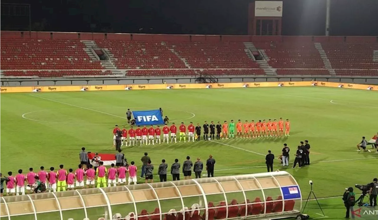 Indonesia vs India, Garuda Muda Kalah Tipis