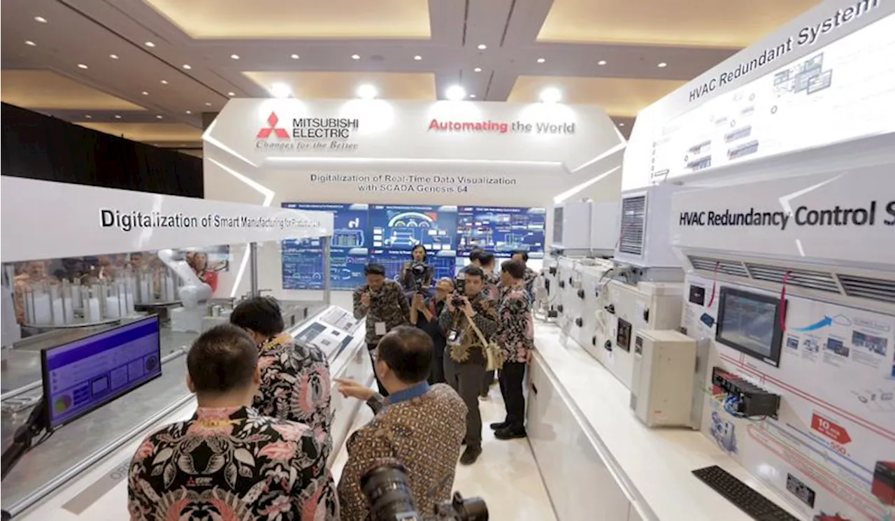 Mitsubishi Electric Indonesia di Indonesia 4.0 Conference and Expo Revolusi Factory Automation dan Sustainability