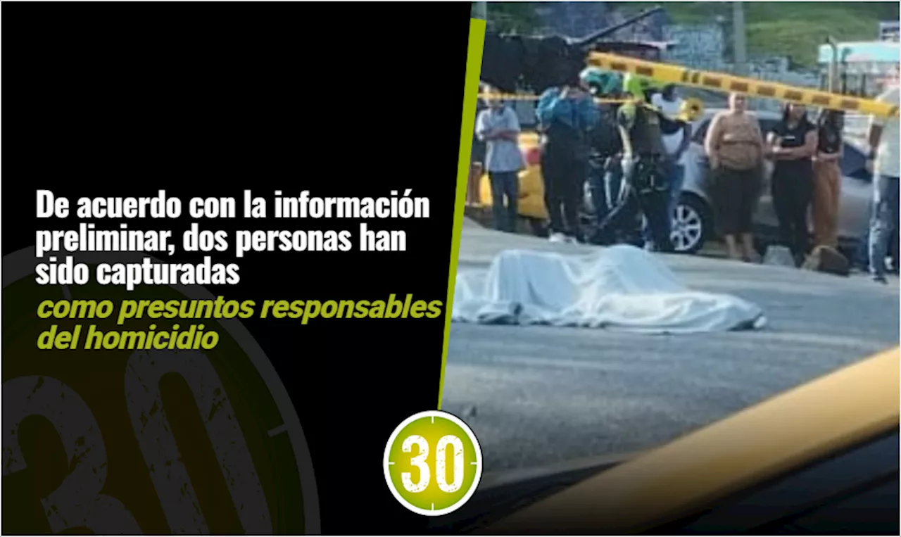 VIDEO: A plena luz del día asesinaron a una persona en Robledo