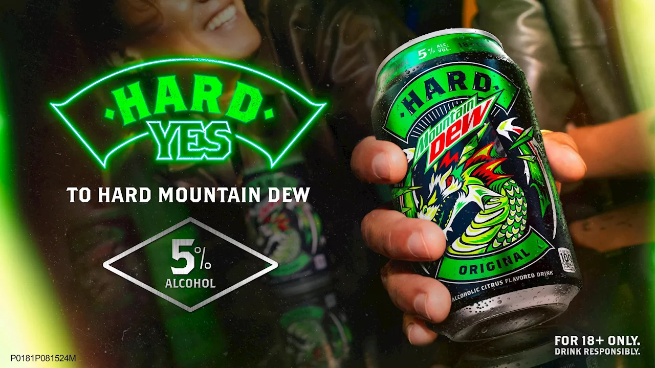 Bold innovation on an iconic drink: Pepsico launches hard mountain dew in the Philippines