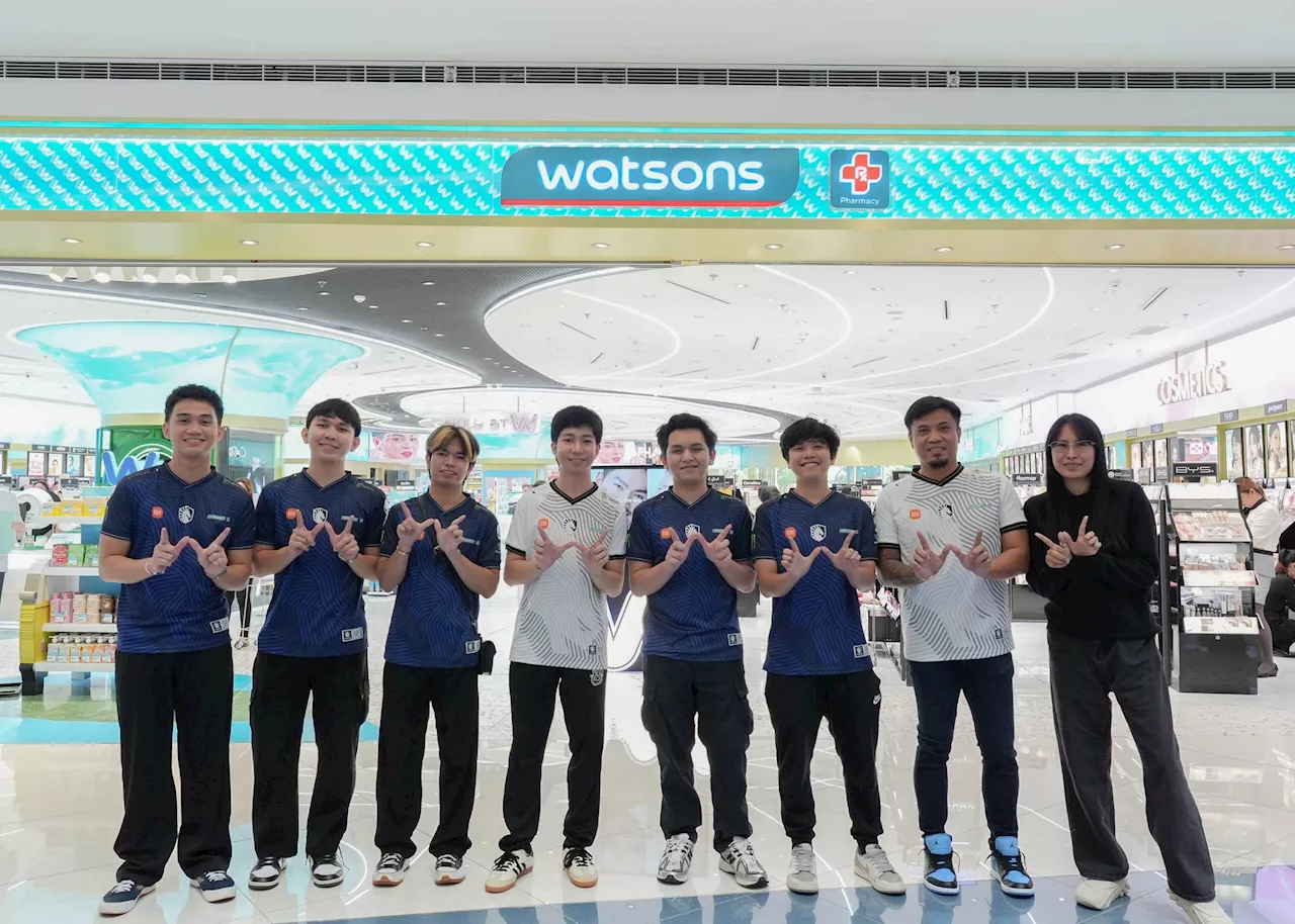 Watsons and Team Liquid Philippines unite to champion men's grooming excellence in the Esports community