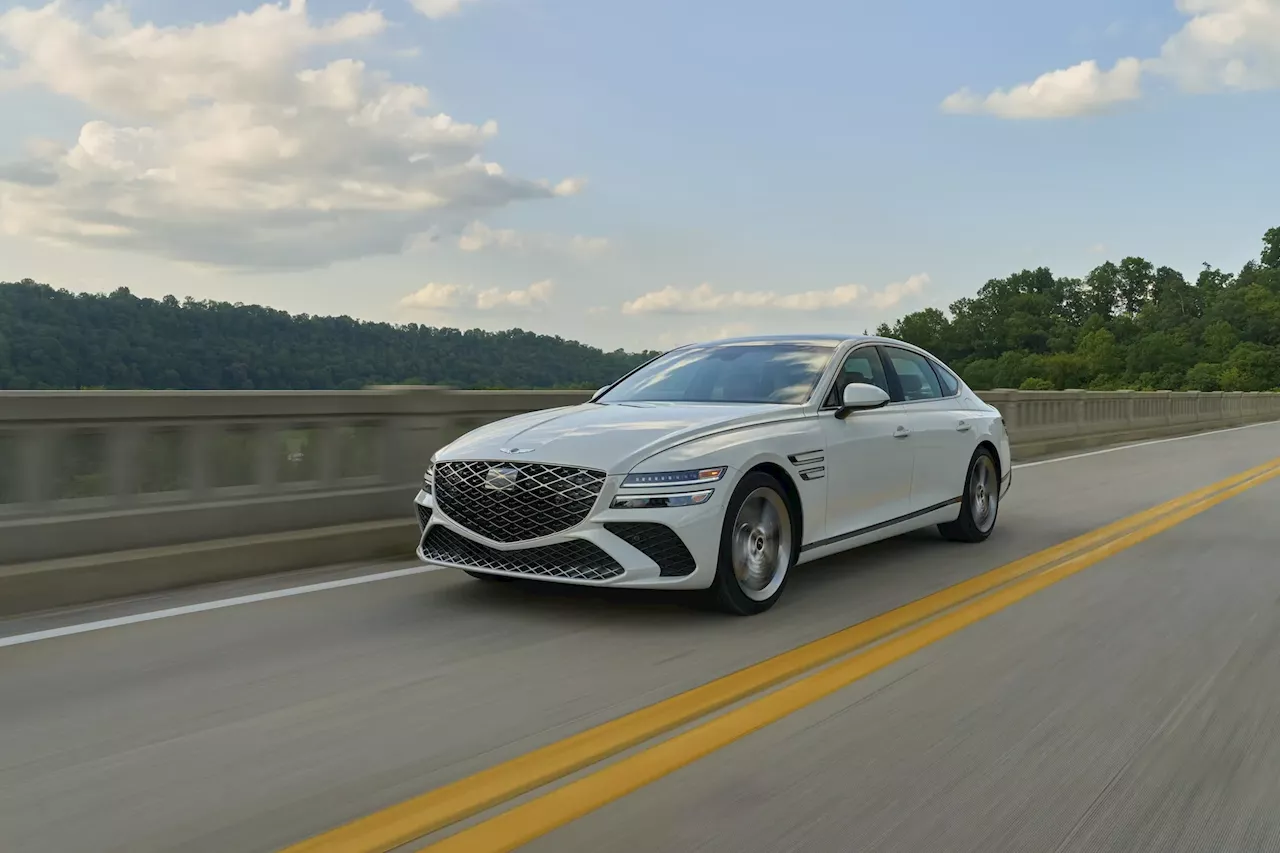 Review: 2025 Genesis G80 goes easy on the eyes, relatively easy on the wallet