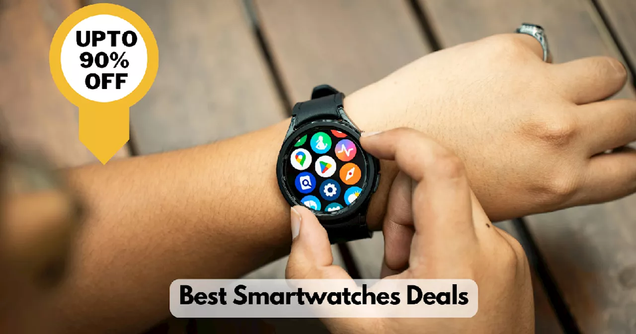 Best Smartwatches फैशन और फिटनेस के मामले में हैं नंबर वन, 90% की छूट पर Amazon Sale की यह डील मचा रही बवाल