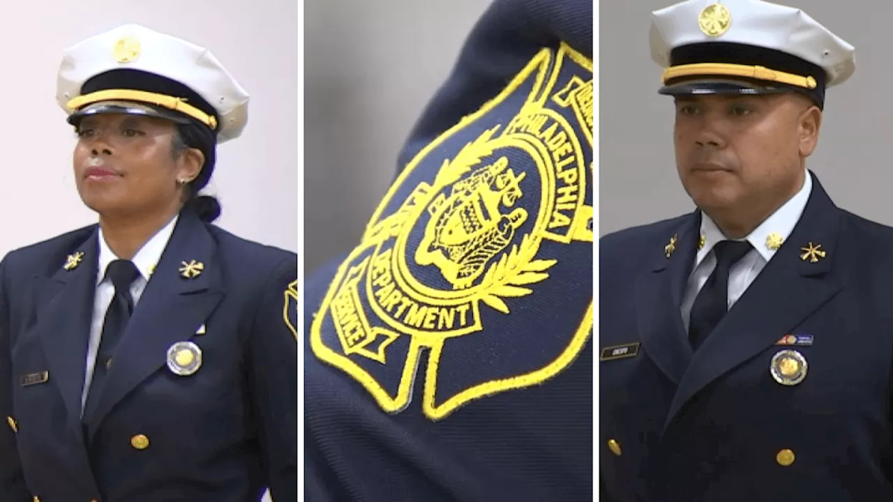 New, historic deputy chiefs celebrated at Philly's Fire Department