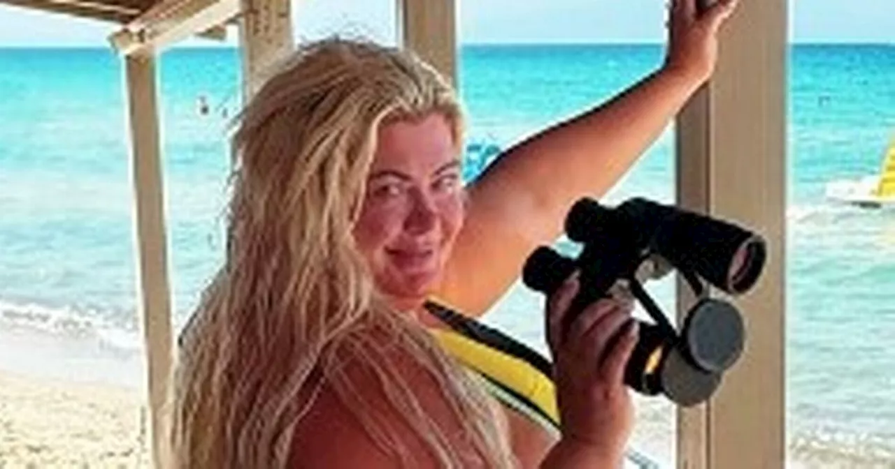 Gemma Collins looks incredible as she poses in a swimsuit after weight loss