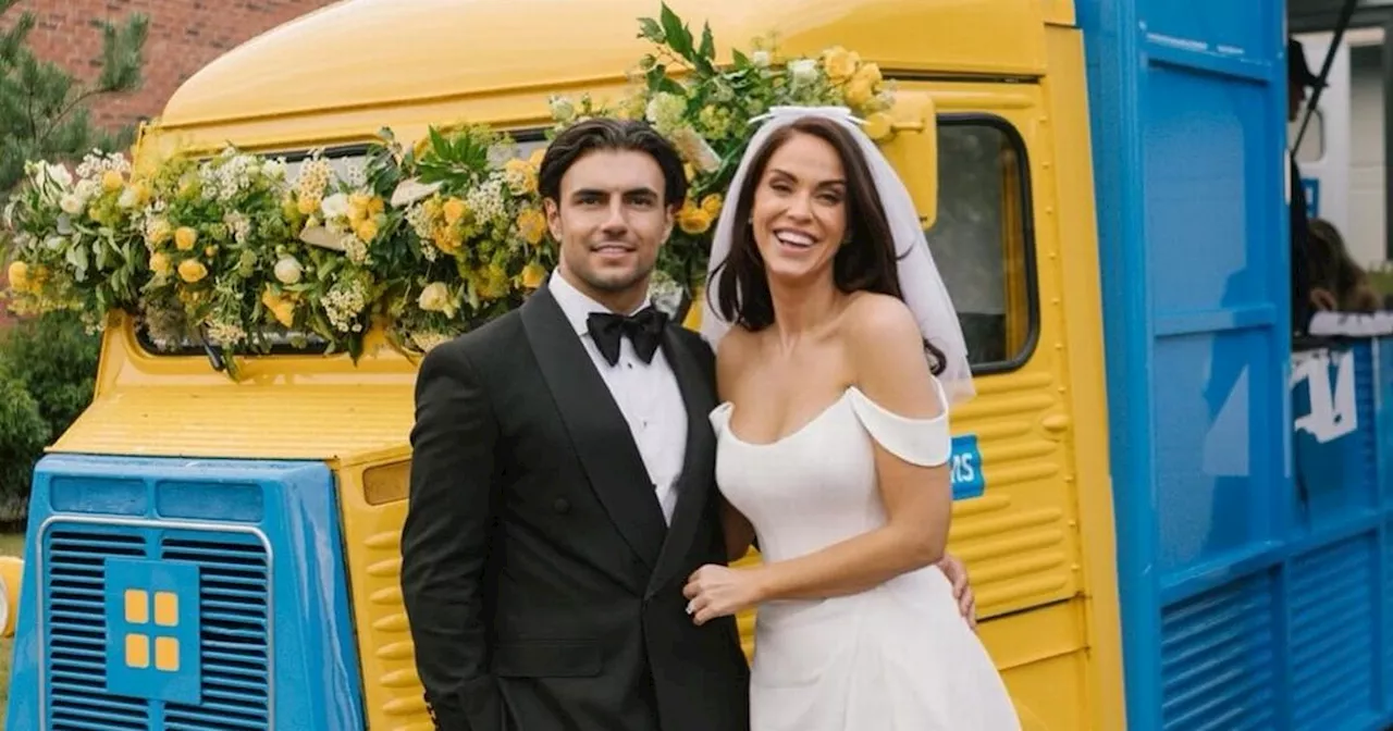 Newlywed Vicky Pattison celebrates her new namesake with Greggs-inspired party