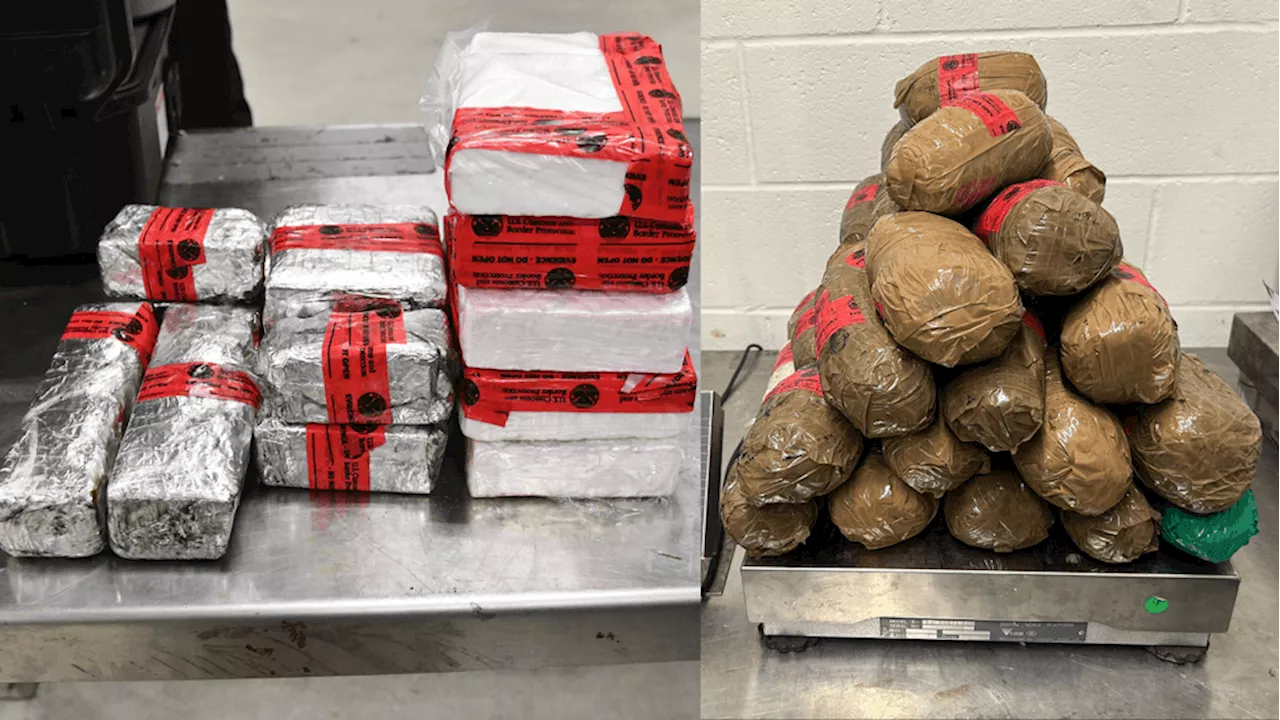 U.S. Customs Officers seize over $700,000 in hard drugs at Laredo Port of Entry