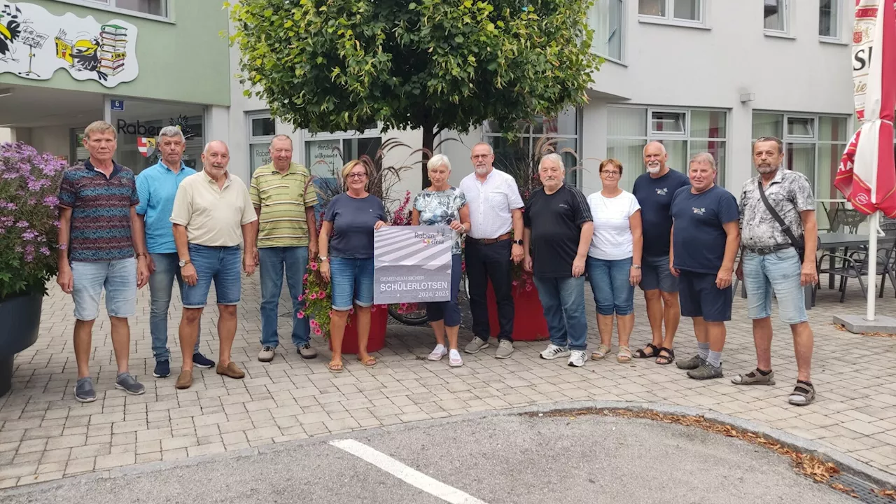 Zwölf ehrenamtliche Schülerlotsen in Rabenstein im Einsatz