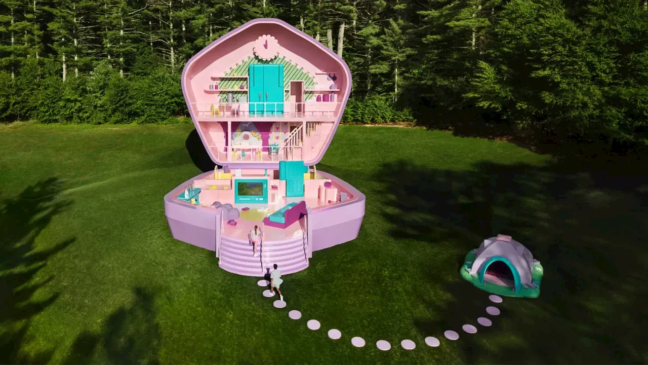 La casa de la Polly Pocket abrió sus puertas a huéspedes en Estados Unidos