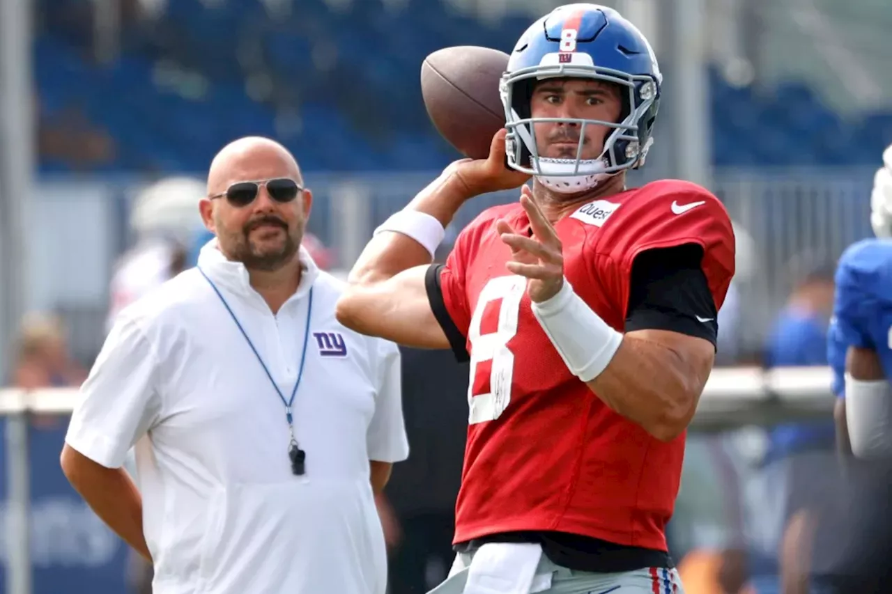 Brian Daboll altered Giants' training camp approach to prepare Daniel Jones