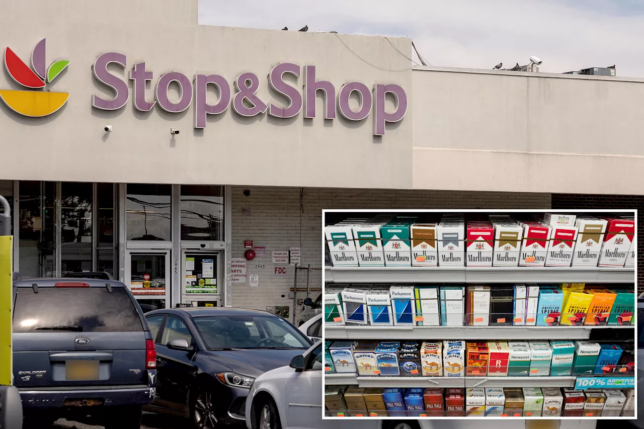 Stop & Shop to stop selling tobacco this week, joining large retailers in cutting off smokes