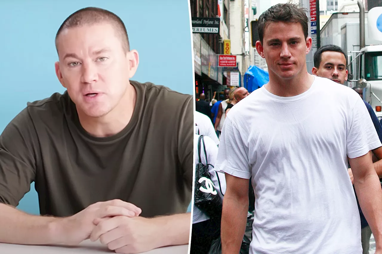 Channing Tatum once bought new T-shirts for an entire year to avoid doing laundry