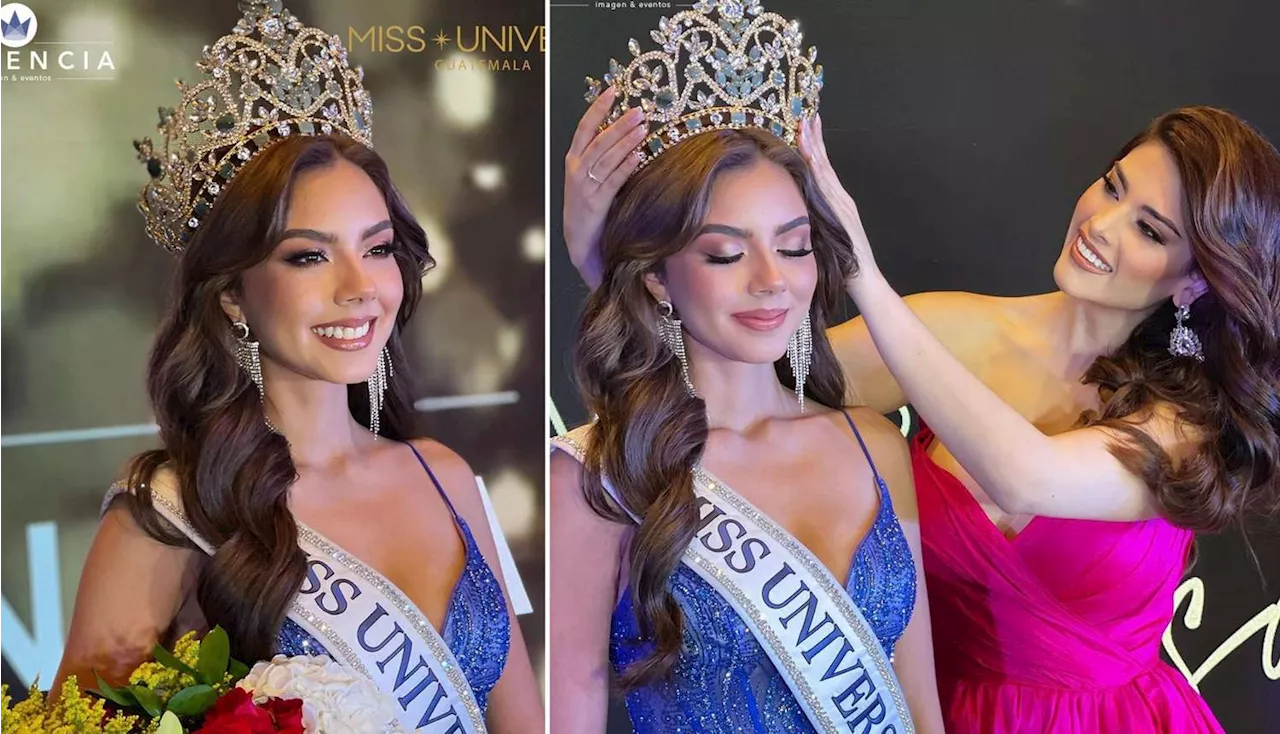 'Dios me ha bendecido': Así recibió su corona la nueva Miss Guatemala 2024