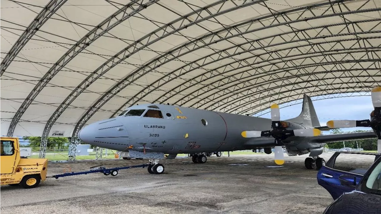 La Armada Argentina aguarda la llegada del primer avión P-3C Orión para patrullaje marítimo