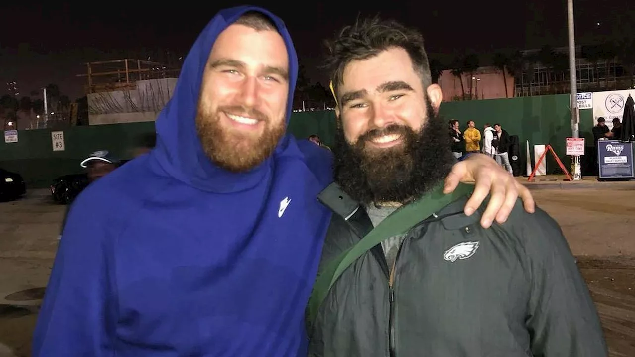 Travis und Jason Kelce feiern Millionen-Deal mit Podcast