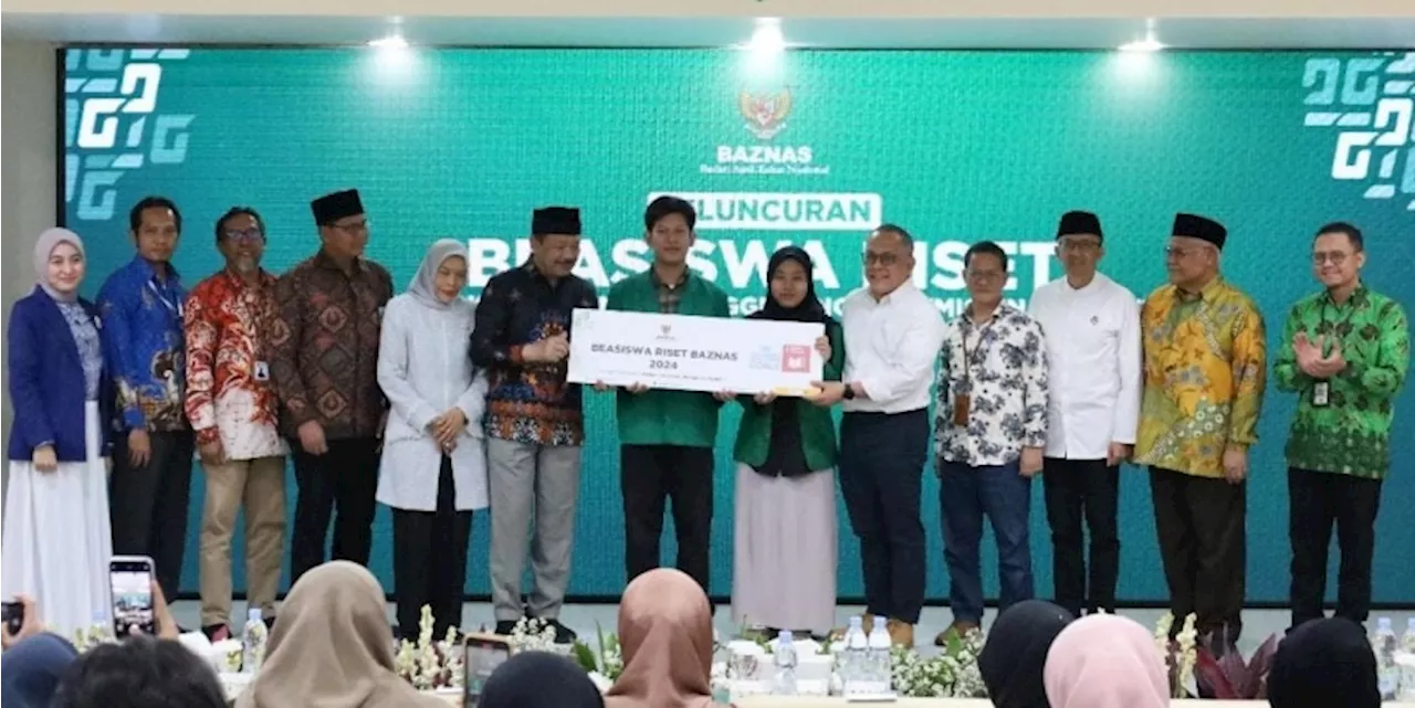 Baznas-BRIN Luncurkan Program Beasiswa Riset 2024