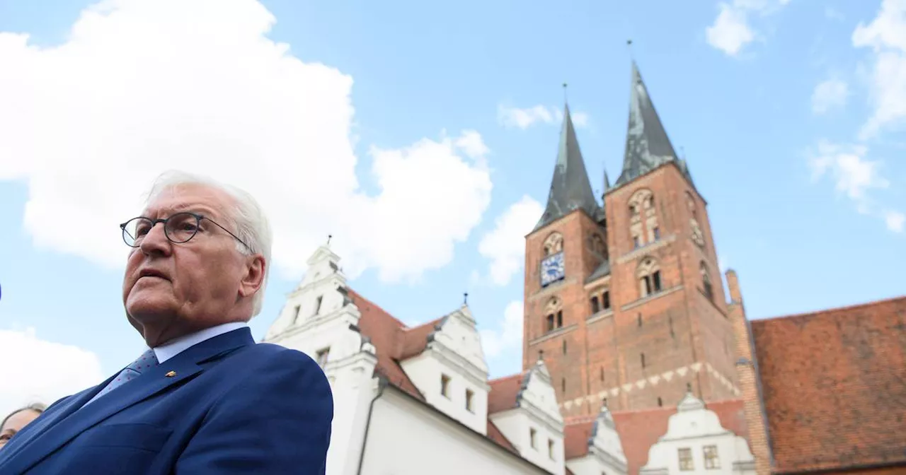 Bundespräsident Frank-Walter Steinmeier zu Besuch in Stendal