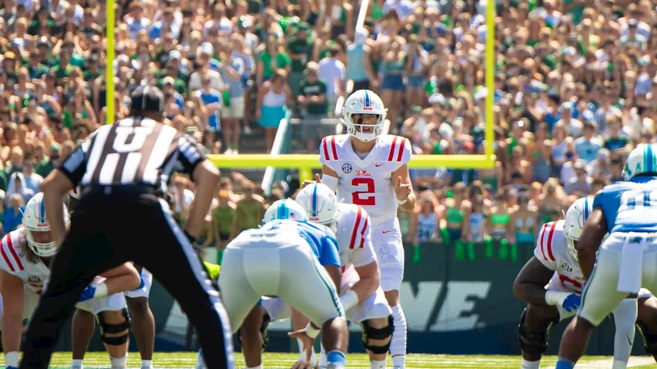 Despite Receiver Injuries, Ole Miss QB Jaxson Dart Thinks Offense is 'In a Good Spot'