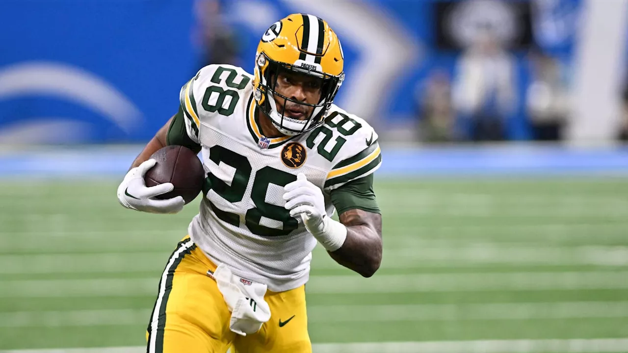 Packers' AJ Dillon to Miss 2024 Season With Neck Injury