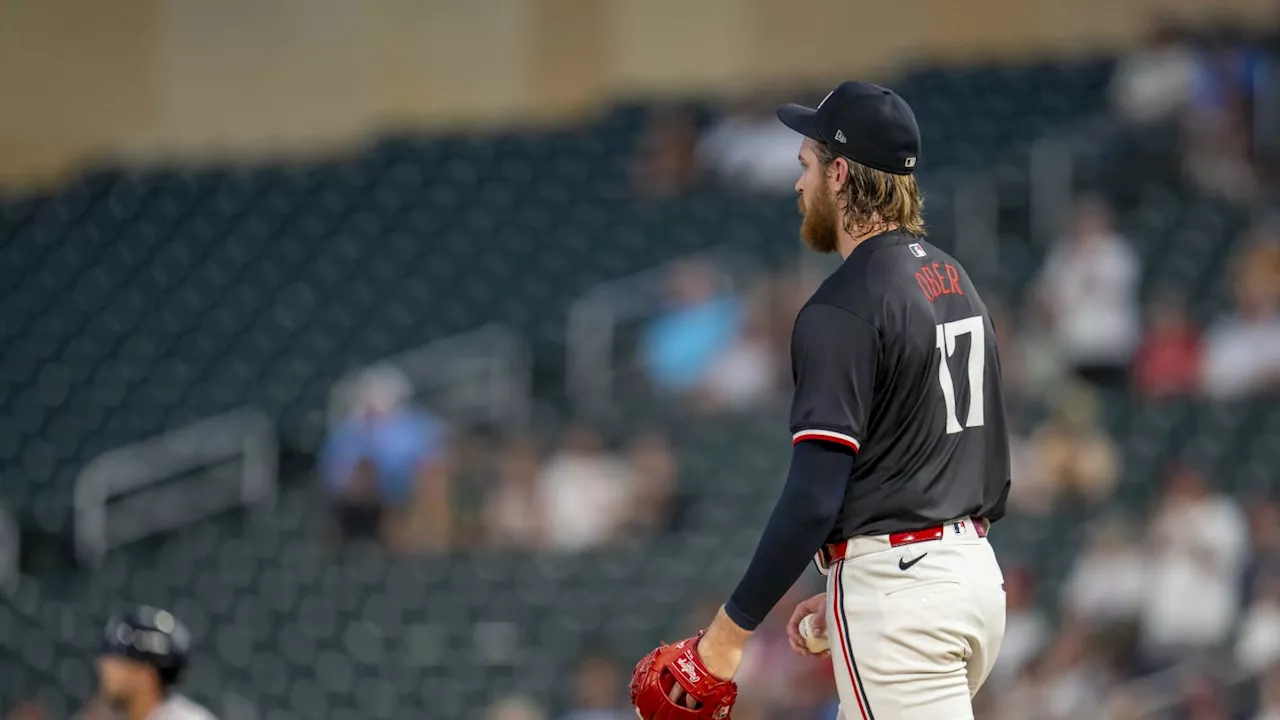 Twins drop series opener as Braves beat up on Bailey Ober