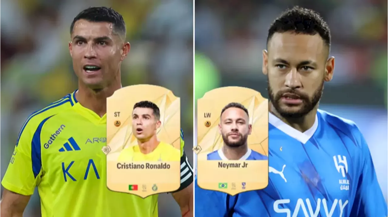 Cristiano Ronaldo and Neymar's EA FC 25 ratings have got everyone talking ahead of official release