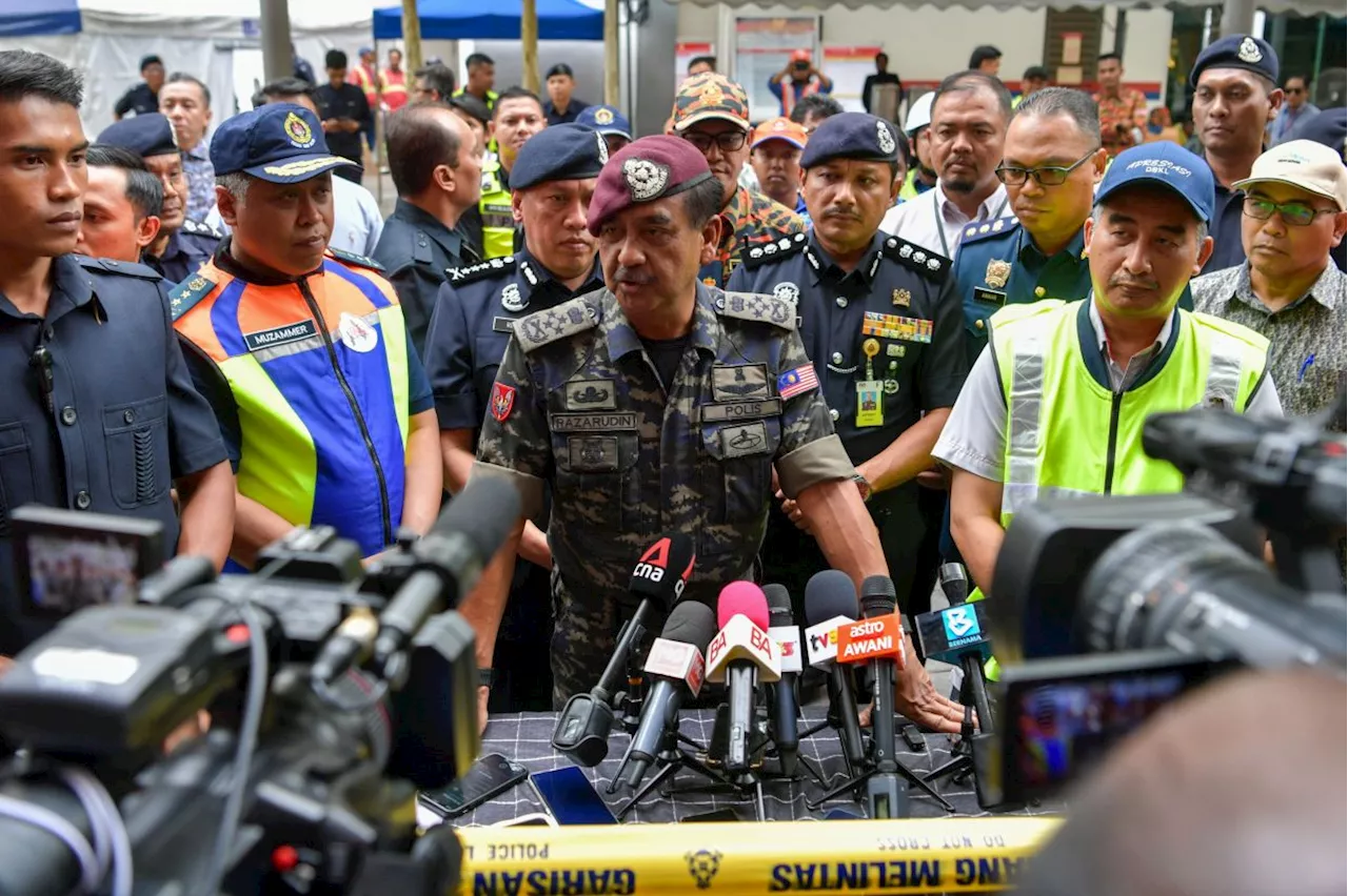 KL sinkhole: SAR team employed various methods in search, including bottle test, says IGP