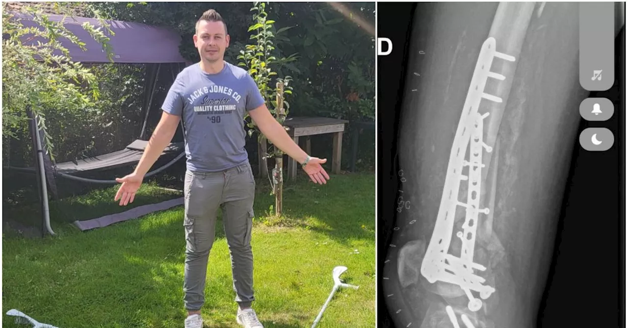 Cinq mois après son terrible accident de moto à Dottignies, David se tient debout : « Mes proches sont ma