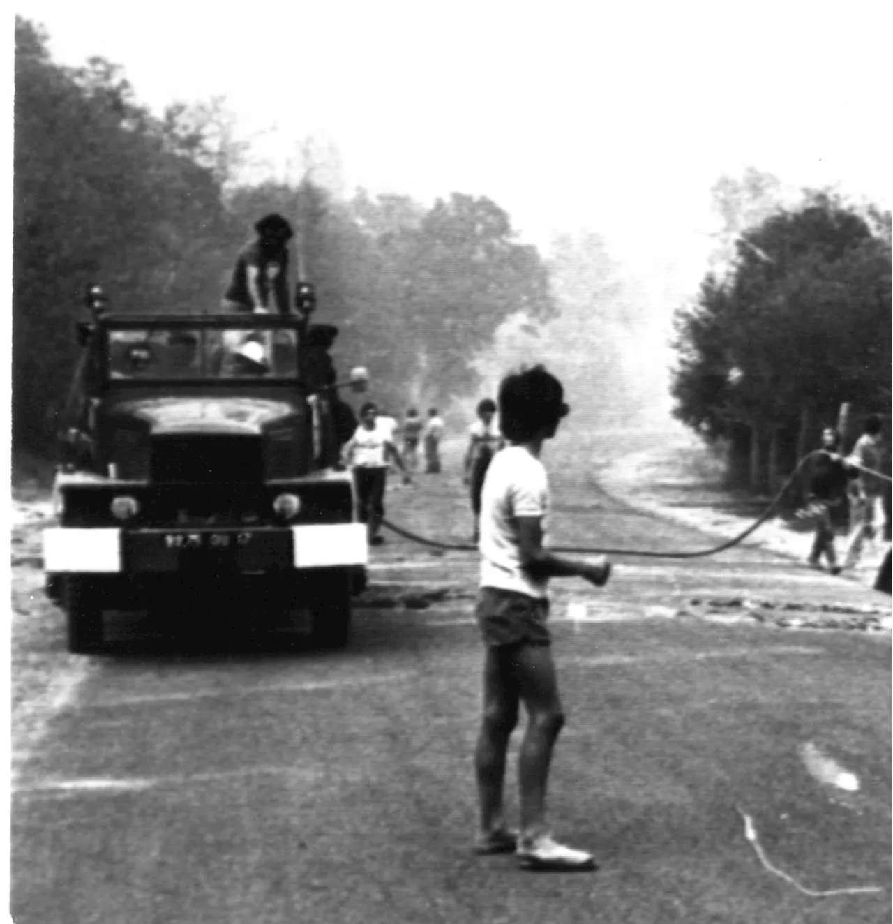 1976 : au nord de Royan, la forêt des vacances en feu