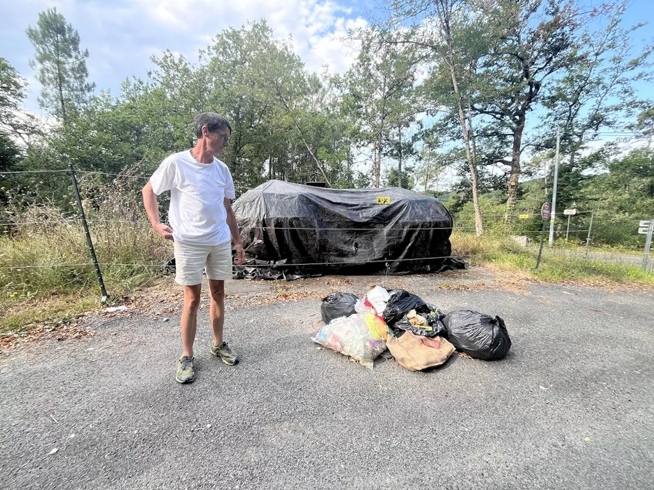 Pourquoi ces conteneurs à poubelles de Dordogne sont-ils toujours électrifiés ?