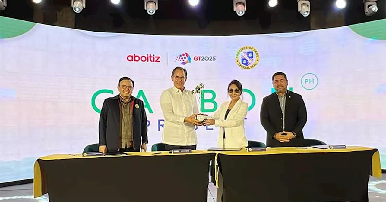 Aboitiz Group, Cebu formalize long-term partnership for reforestation of protected landscape